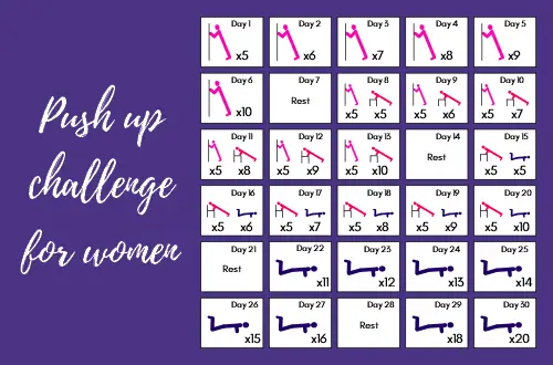 Push up challenge women PDF2