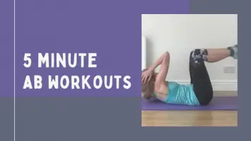 Quick ab workout at home with printable