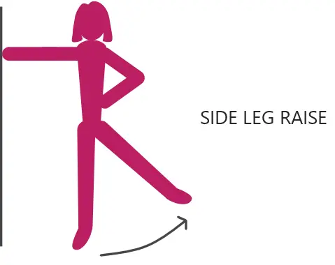Side leg raise