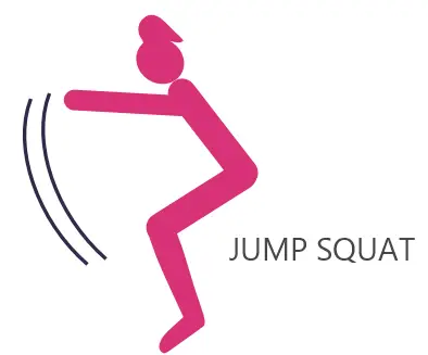 Squats for legs jump squat