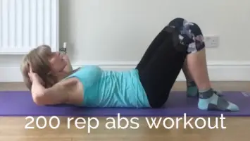 Ab exercises workout