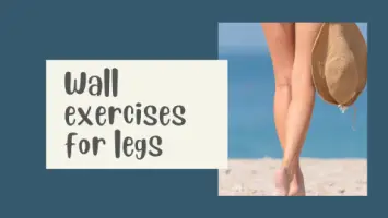 Wall exercises for legs workout