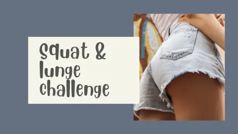 Squat & lunge workout
