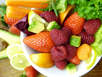 Healthy breakfast smoothies - fruit
