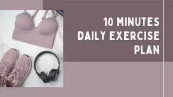 10 minutes exercise a day plan