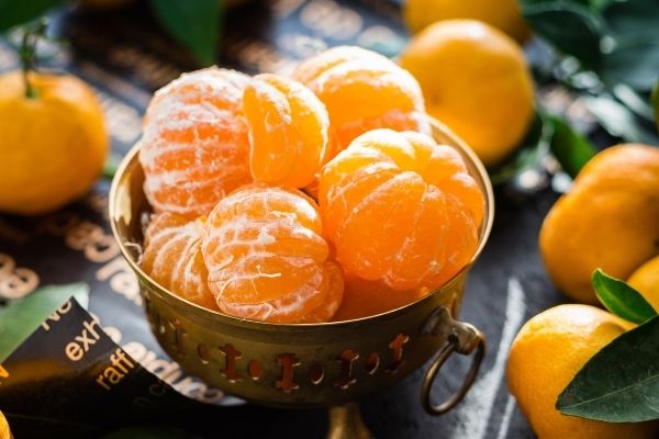 Beta carotene foods clementine