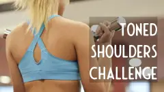 Toned shoulder challenge