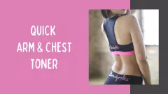 Upper body weight workout for women