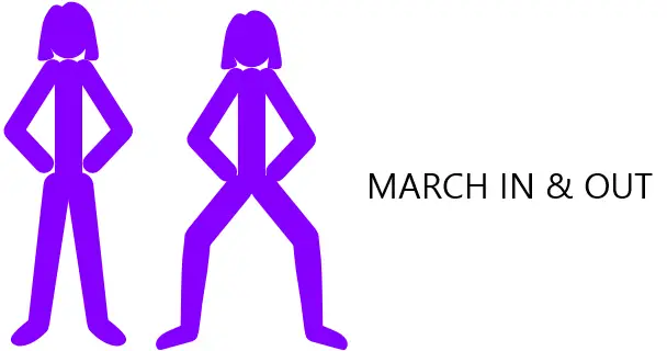 MARCH IN AND OUT