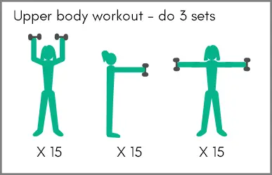 Upper body workout