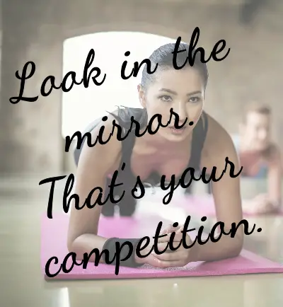 Motivational exercise quotes - competition
