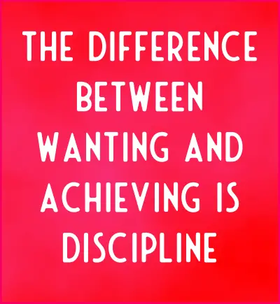Motivational exercise quotes - discipline