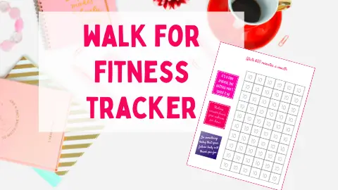 Walk for fitness tracker
