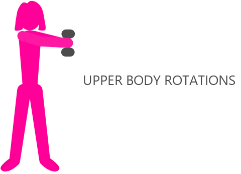 Full body morning workout UPPER BODY ROTATIONS