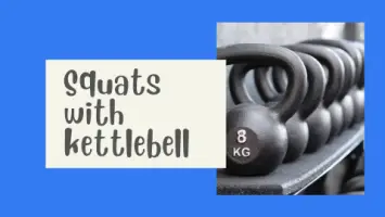 Squats with kettlebell workout routine