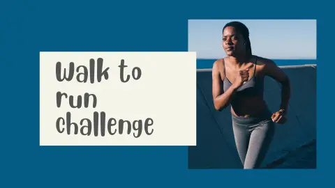 Walk to run challenge plan