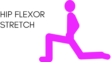 Developmental stretching - hip flexor stretch