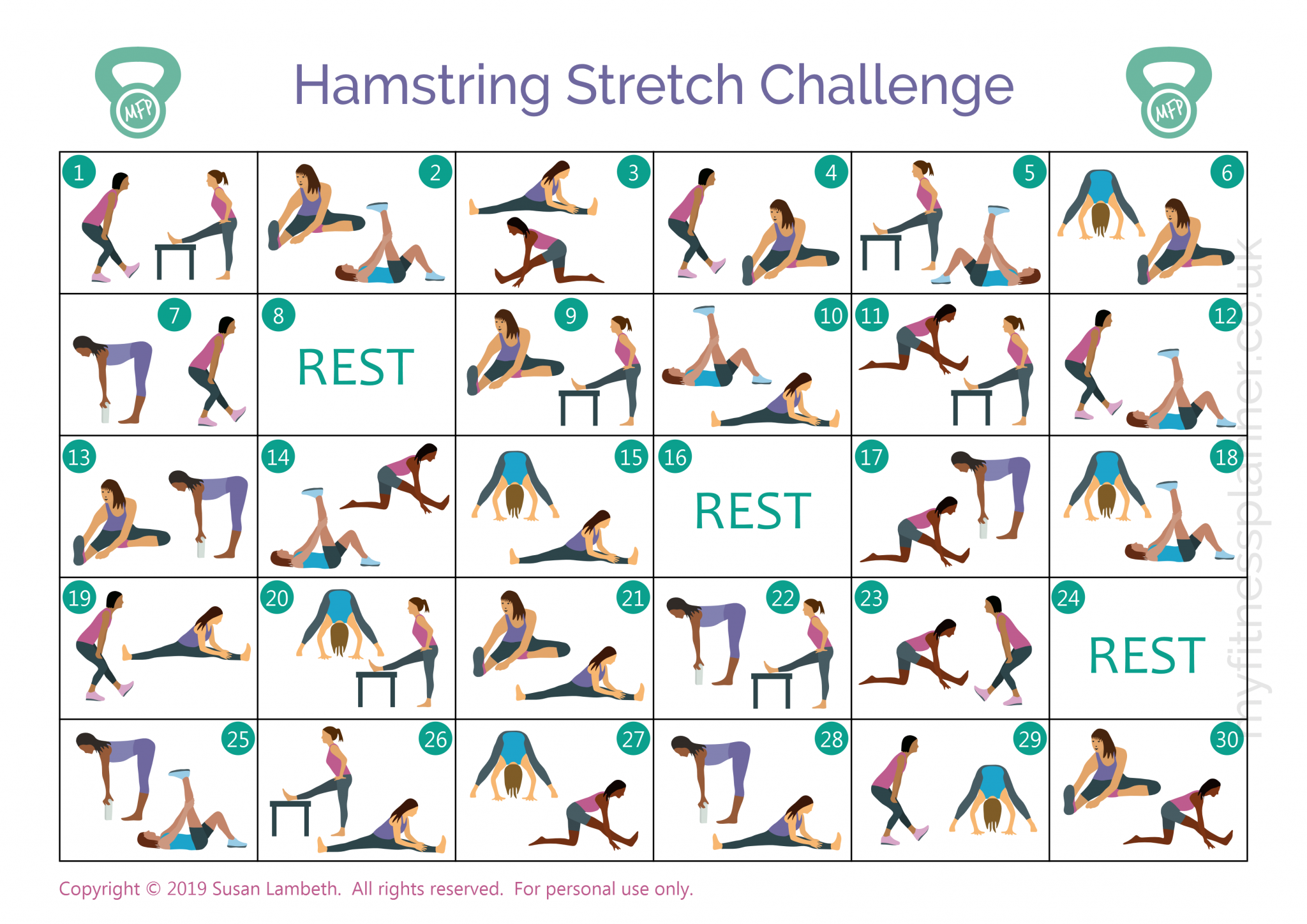 Hamstring copyright image - My Fitness Planner