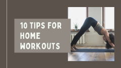 How to get in shape at home - 0 tips for home workouts