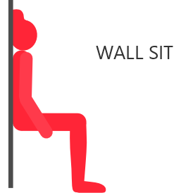 30 day workout plan wall sit