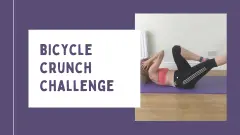 bicycle crunch challenge