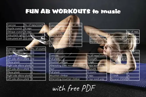 Fun ab workout plan
