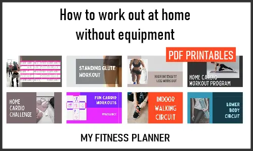 How to work out at home without equipment