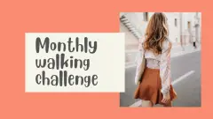 Monthly walking challenge 3008