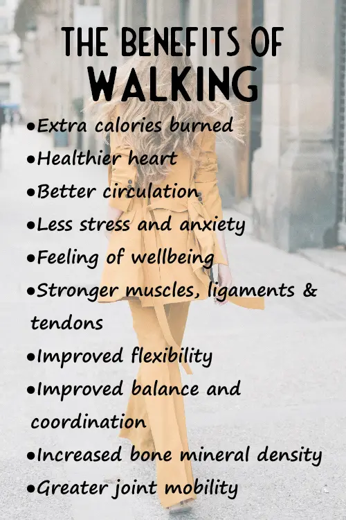 Benefits of walking