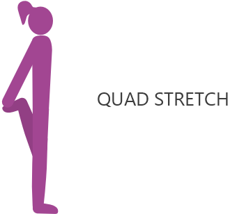 Full body stretching routine PDF quad stretch
