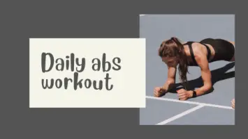 Daily ab workout