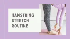 hamstring stretch routine