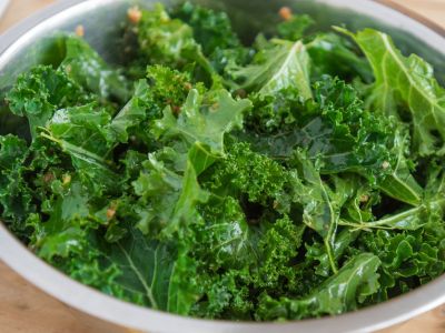 Kale in bowl