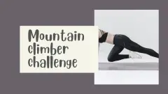 Mountain climber challenge