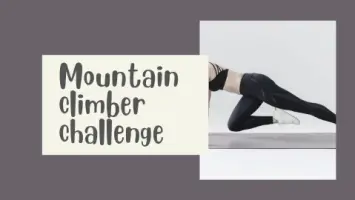 Mountain climber challenge