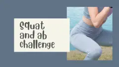 Squat and crunch challenge