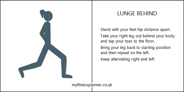 Lunge behind